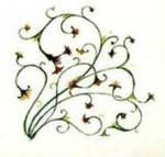 Floral drawing by Tolkien