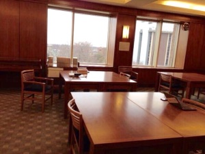 Marquette Archives reading room