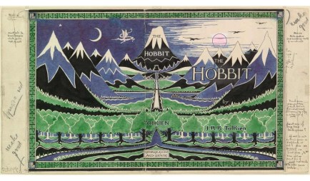Hobbit dust jacket