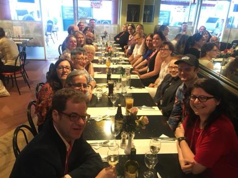 Tolkien at Leeds 2018 closing dinner