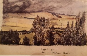Tolkien. Lambourn, Berks. Watercolour. Artist&Illus. fig 11